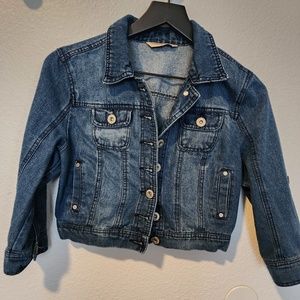 Highway Jeans Crop Denim Jacket